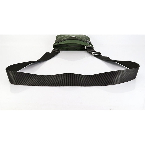 Prada Olive Green Messenger Bag - Picture 6 of 13
